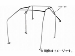 オクヤマ ロールバー 709 045 1 スチール ダッシュボード貫通 6P No.5 2名 トヨタ ヴィッツ NCP91 5ドア ノーマルルーフ