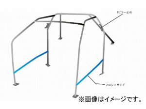 オクヤマ ロールバー 721 421 1 スチール ダッシュボード貫通 8P No.8 2名 マツダ デミオ DE5FS 5ドア ノーマルルーフ