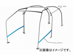 オクヤマ ロールバー 727 045 1 スチール ダッシュボード貫通 8P定員 No.9 トヨタ ヴィッツ NCP91 5ドア ノーマルルーフ