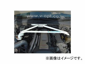 オクヤマ ストラットタワーバー 632 011 0 フロント スチール製 タイプII MCS トヨタ マークII/チェイサー/クレスタ JZX100 NA不可