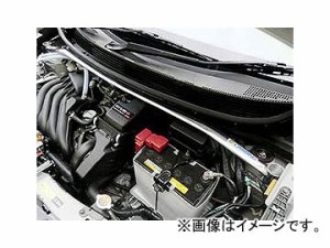 オクヤマ ストラットタワーバー 611 159 0 フロント スチール製 タイプI ニッサン ノート E12改