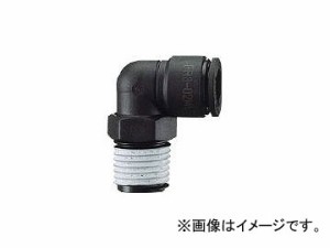 千代田通商/CHIYODA ファイブ樹脂メイルエルボ 6mm・R1/8 FR601ML(1584154) JAN：4537327032453
