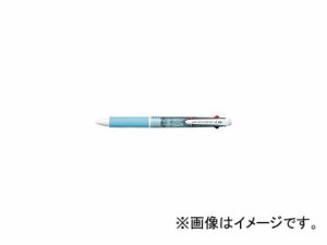 三菱鉛筆/UNI ジェット3色ボールペン 水色 SXE340007.8(4399897) 入数：10本 JAN：4902778022238