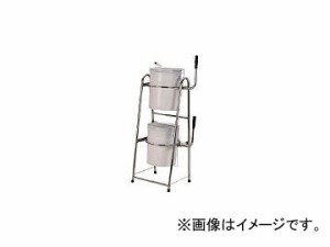 ダイヤ精工/DAIYASEIKO ステンレスペール缶スタンド 二段式 PK20WS(4313780) JAN：4962286901258