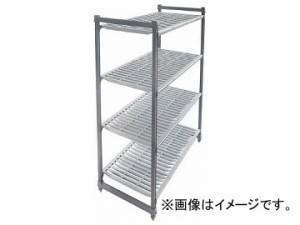 CAMBRO 固定基本ユニット ベーシックシェルフ（ベンチ4段） CBU185472(7685441)