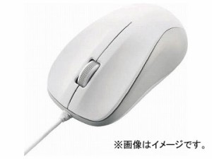 エレコム USB光学式マウス（Mサイズ）ホワイト M-K6URWH/RS(4950381)