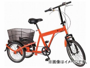 トラスコ中山 構内・災害時用ノーパンク三輪自転車 “ハザードランナートライ” THR5503(7690215)