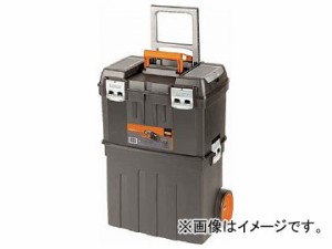 バーコ ヘビーデューティー仕様キャスター付きプラスチックボックス 4750PTBW47(7940076)