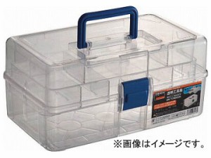 トラスコ中山/TRUSCO 透明工具箱 中皿付き TCRBOXN(3655873) JAN：4989999032130