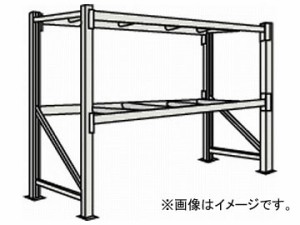 トラスコ中山/TRUSCO 重量パレット棚2トン2300×900×H2000単体 2段 2D20B23092