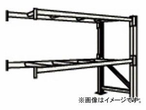 トラスコ中山/TRUSCO 重量パレット棚2トン2300×1100×H2000連結 2D20B23112B