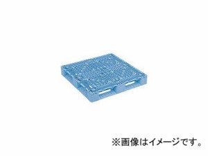 三甲/SANKO プラスチックパレット D4-1010-2 青 SKD410102BL