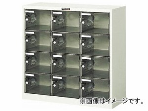 トラスコ中山/TRUSCO シューズケース 12人用 900×380×H880 透明 SC12PC(5209200) JAN：4989999763034