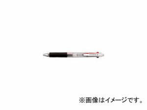 三菱鉛筆/UNI ジェット3色ボールペン 透明 SXE340007.T(4235606) JAN：4902778022214 入数：10本