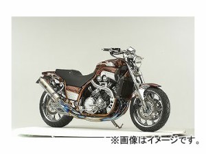 2輪 OVER マフラー GP-PERFORMANCE フルチタン 4-2-1 20-34-TT ヤマハ V-MAX1200 JAN：4539770087271