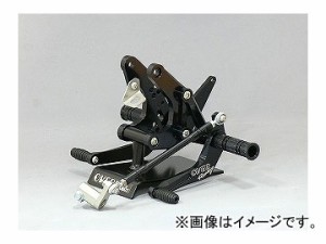 2輪 OVER バックステップ レーシングタイプ ドラム 51-01-31B ブラック ホンダ モンキー JAN：4539770090974