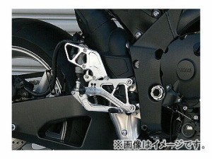 2輪 OVER バックステップ 6POSITION 51-423-00 シルバー ヤマハ YZF-R1 2009年 JAN：4539770097874