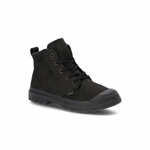 PALLADIUM(パラディウム) PAMPA LITE+ WP+ LTH ZIP スニーカー BLACK ウォータープルーフ 防水 選べる18サイズ 79027-008