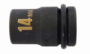 SSPOWER 薄口インパクトレンチソケット ショート 14mm IMS-14S