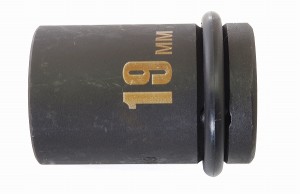 SSPOWER 薄口インパクトレンチソケット ショート 19mm IMS-19S