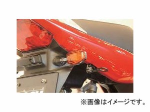 2輪 ポッシュ ウインカー 車種専用セット P042-1382 メッキボディ/オレンジレンズ ホンダ VTR(250) 2009年〜 2個