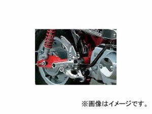 2輪 オーヴァーレーシング バックステップ P036-5428 シルバー ホンダ モンキー-FI