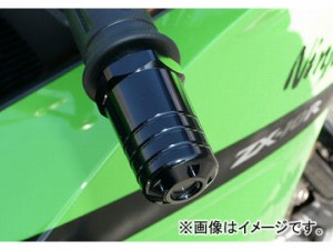 2輪 アグラス バーエンド 品番：P039-5975 レッド（アルマイト） カワサキ ZX-6R/RR 2009年〜2012年 JAN：4548664019267