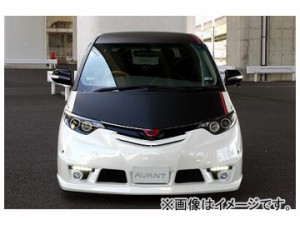 乱人 AVANT フロントバンパー(フォグ＆デイライト＆マウントキット無) トヨタ エスティマ アエラス ACR/GSR50W M/前期