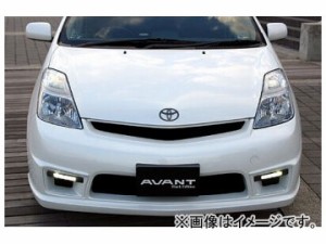 乱人 AVANT フロントバンパー(LEDデイライト＆マウントキット付) トヨタ プリウス NHW20