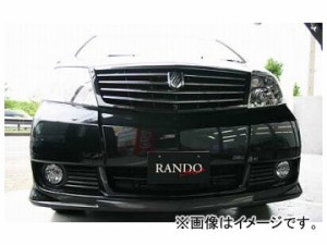 乱人 RANDO Style フロントスポイラー 未塗装 トヨタ アルファード 10系 前期 2002年05月〜2005年03月