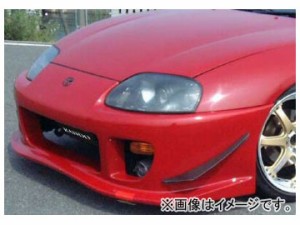 乱人 RANDO SPORTS フロントバンパーカナード(FRP) トヨタ スープラ 80