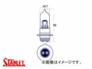 スタンレー/STANLEY 二輪車用 モペッドハロゲン 12V 35/36.5W 14-0334