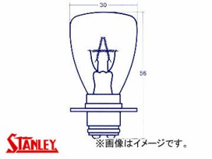 スタンレー/STANLEY ヘッドランプ・フォグランプ用電球（つば付きダブル） 12V 45/45W A7028S 入数：10個