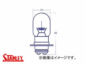 スタンレー/STANLEY μ84電球 12V 18/18W A3602V 入数：10個