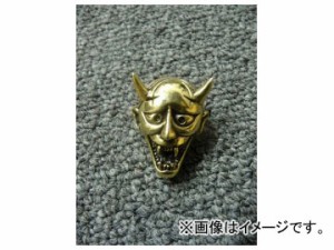 2輪 ライズ/RIDEZ ヘルメットアクセサリー 般若 TU-3555 カラー：GOLD JAN：4547655803182