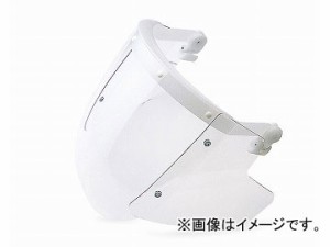 理研オプテック/RIKEN アクリルシールド MP型ヘルメット FSH-2金具 球面側板付 クリアー FSH-209S