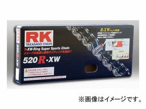 2輪 RK EXCEL シールチェーン STD 鉄色 520R-XW 112L コブラ ジェベル200