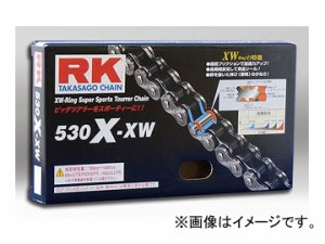 2輪 RK EXCEL シールチェーン STD 鉄色 530X-XW 108L CB750F ボルドール CB750SC ナイトホーク CBR900RR VFR ABS 輸出仕様