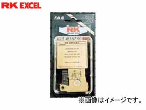 2輪 RK EXCEL ブレーキパッド(リア) FINE ALLOY 55 PAD 808 カワサキ/KAWASAKI ZR250バリオス 250cc 1991年〜1997年