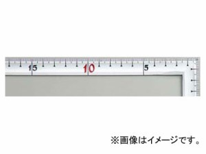 シンワ測定 曲尺高級角薄 シルバー 50cm 裏面角目 匠甚五郎 JIS 10837 JAN：4960910108370