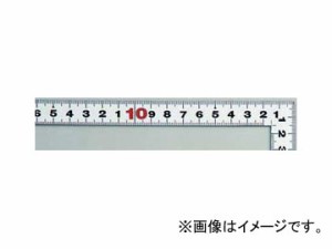 シンワ測定 曲尺平ぴた シルバー 30cm 表裏同目 10297 JAN：4960910102972