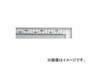 シンワ測定 曲尺厚手広巾 シルバー 50cm 表裏同目 6段目盛 JIS 10405 JAN：4960910104051