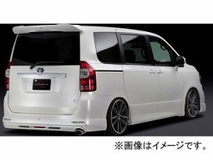 シルクブレイズ ミニバンFT リアアンダースポイラー トヨタ ヴォクシー ZRR70/75W ZS/Z 後期 2010年04月〜2014年12月 未塗装 バックフォ