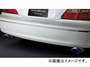 シルクブレイズ マフラーカッター オーバルタイプ チタン デュアル2個セット SB-CUT-024 トヨタ セルシオ UCF30/31 前期