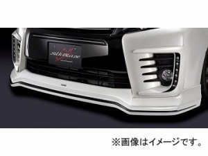 シルクブレイズ フロントスポイラー 純正色/ブラック塗り分け トヨタ ヴォクシー ZRR/ZWR8＃ ZSグレード専用 選べる7塗装色