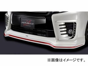 シルクブレイズ フロントスポイラー 純正色/レッド塗り分け トヨタ ヴォクシー ZRR/ZWR8＃ ZSグレード専用 選べる7塗装色