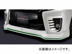 シルクブレイズ フロントスポイラー 純正色/グリーン塗り分け トヨタ ヴォクシー ZRR/ZWR8＃ ZSグレード専用 選べる7塗装色