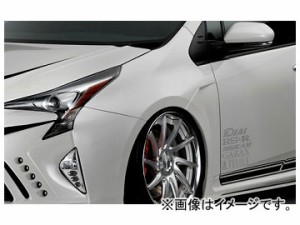 シルクブレイズ GLANZEN フロントフェンダー トヨタ プリウス ZVW50/51/55W 2015年12月〜 未塗装 GL-50PR-FF