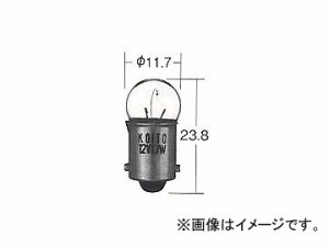 トヨタ/タクティー/TACTI パネル・シグナルランプバルブ 12V 1.5W 口金：BA9s V9119-1111 入数：10個