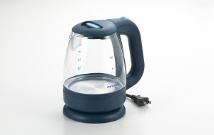 マリ・クレール Aqua Glass 電気ケトル 1.2L LEDタイプ MC-713L(1001699)